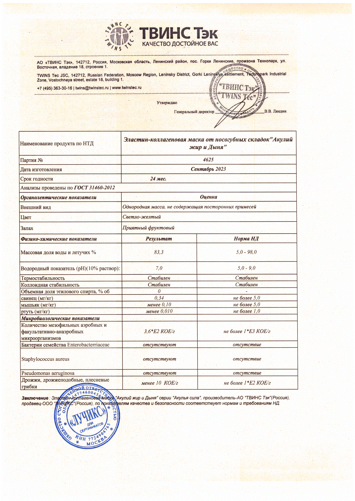 Паспорт №092023